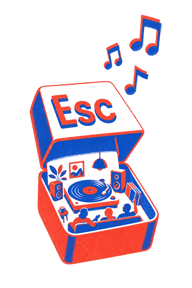 Esc print art