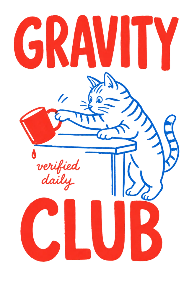 Gravity Club print art