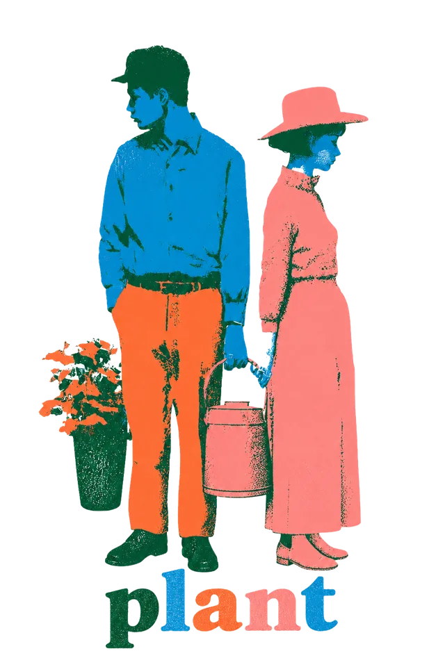 Grow print art