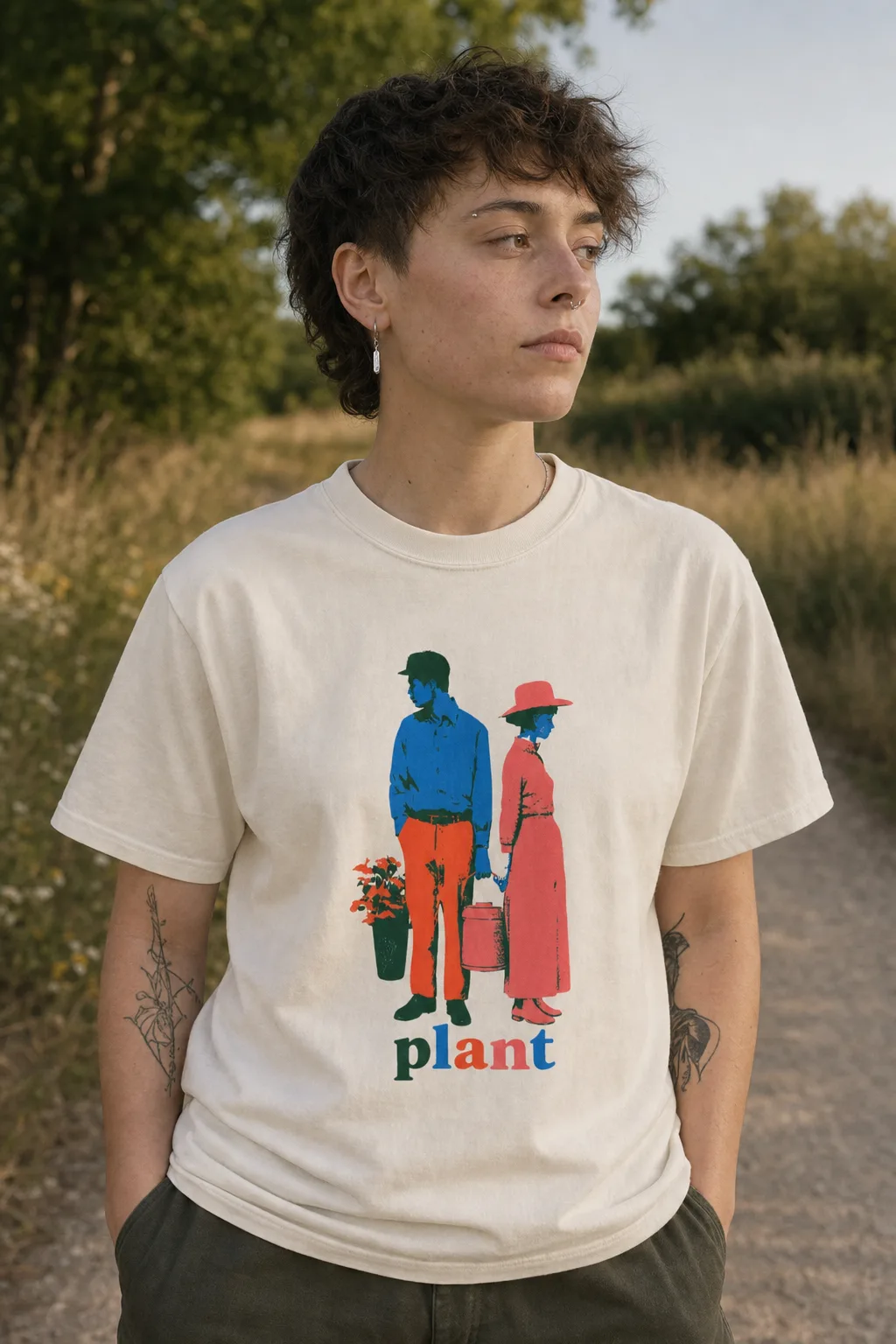 Grow tee, worn