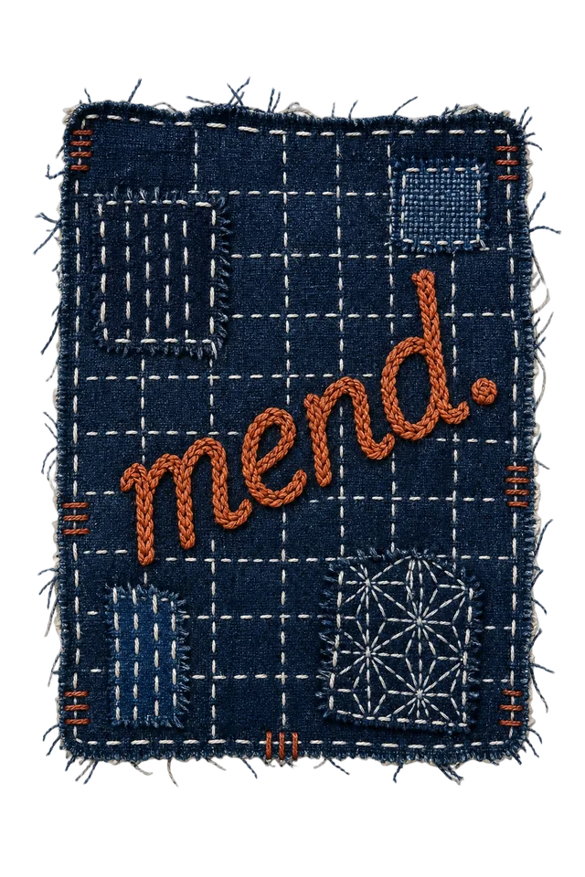 Mend (Patch) print art