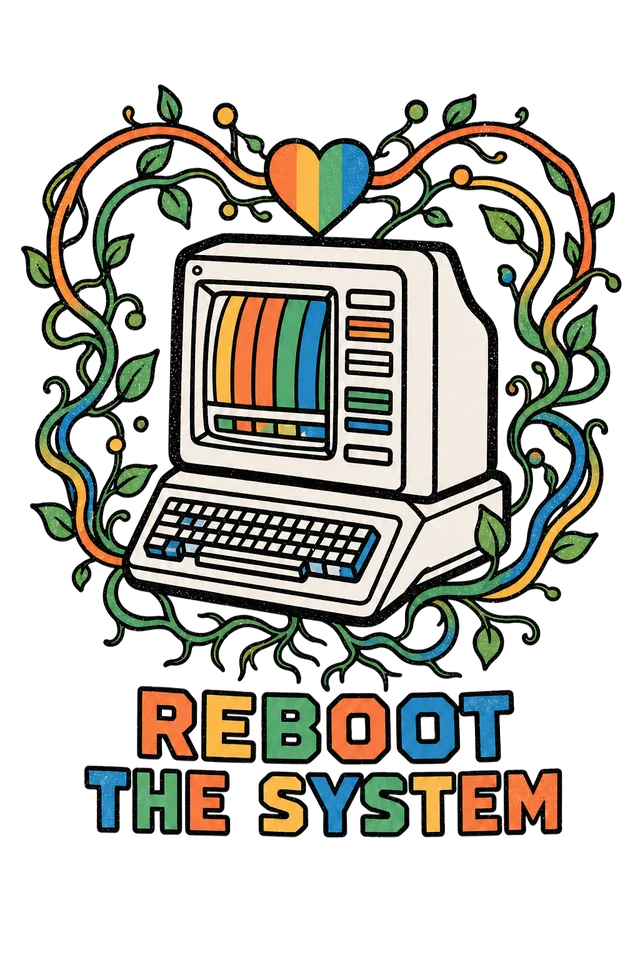 Reboot the System print art