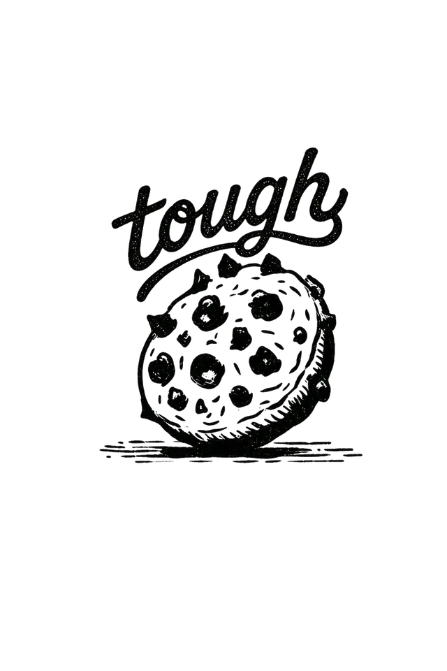 Tough Cookie print art